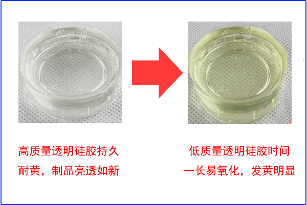 高透硅膠制品發(fā)黃，你可接受？